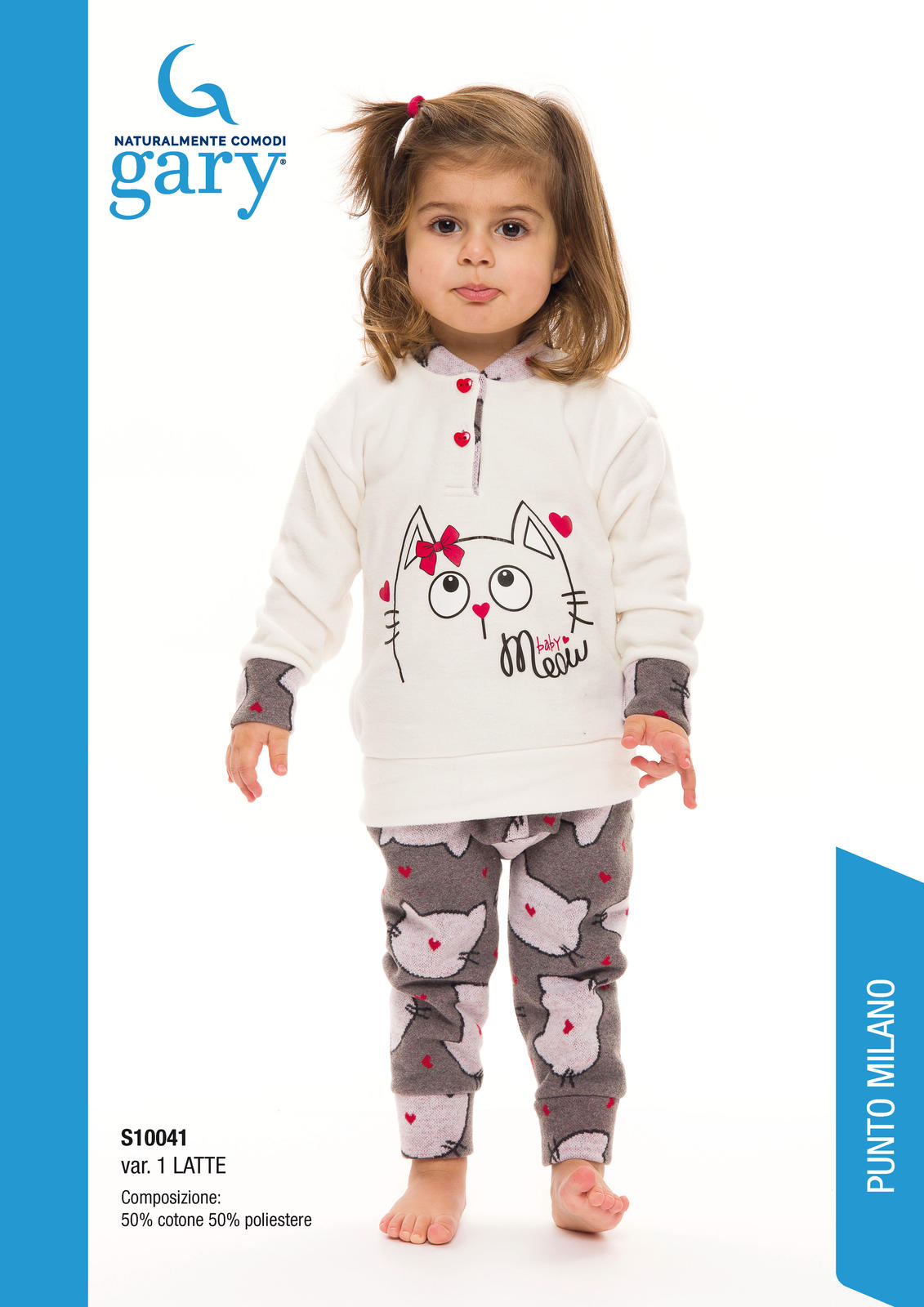 BABY GIRL'S S/L PAJAMAS S10041 Tellini S.r.l. Wholesale Clothing